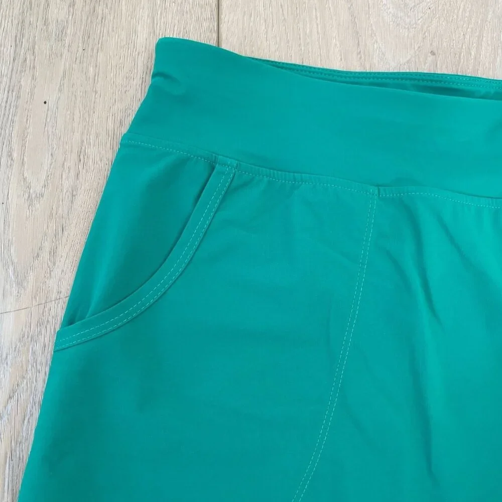 Sofibella‎ Womens XL Athletic Golf Tennis Skort Green Quick Dry Stretch